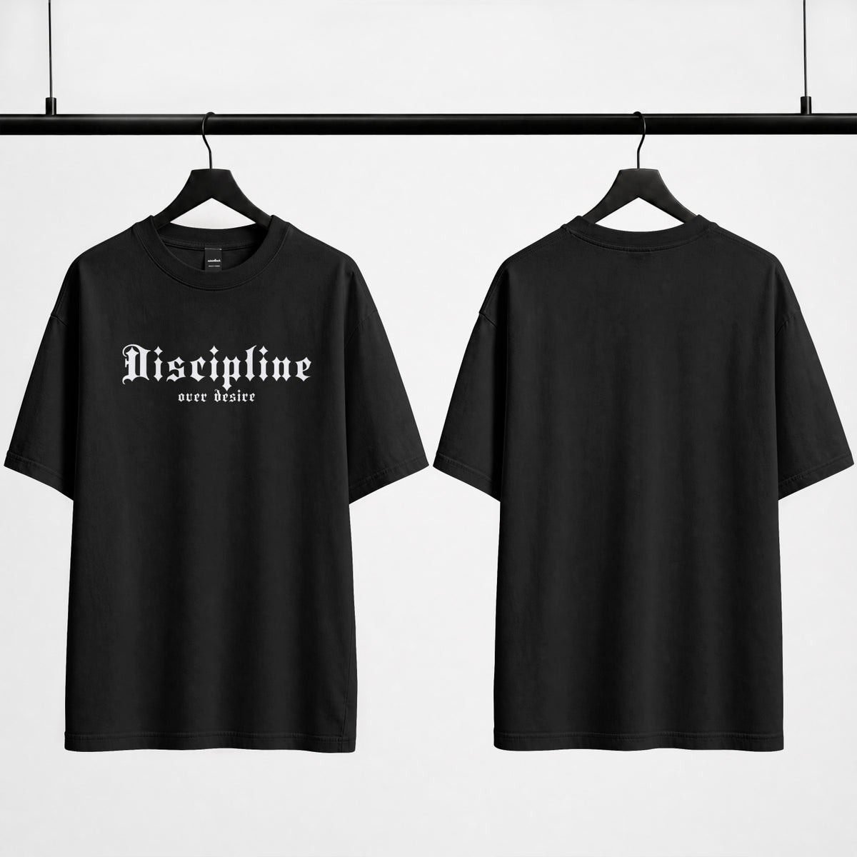 Discipline Over Desire Oversized Tee